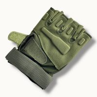 دستکش ماهیگیری BATTLE WOLF کد1 سبز سایز لارج