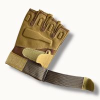 دستکش ماهیگیری BATTLE WOLF کد1 کرم سایز ایکس لارج