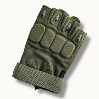 دستکش ماهیگیری تاکتیکال کد4 سبز سایز لارج