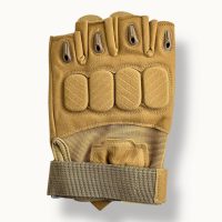 دستکش ماهیگیری تاکتیکال کد4 طلایی سایز لارج