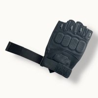 دستکش ماهیگیری تاکتیکال  کد4 مشکی سایز لارج