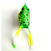 طعمه ماهیگیری قلاب دار قورباغه سبز SUPER FROG