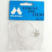 ریسه آماده ماهیگیری مارک موستاد تعداد در بسته ۸ عدد سایز ۱۳