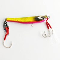 طعمه قلاب دار BLADE JIG زرد-صورتی مارک NOEBY کد NBL1008N-02