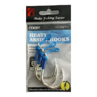 قلاب آب شوری نوبی سایز ۶/۰، NOEBY HEAVY ASSIST HOOKS