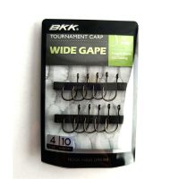 قلاب ماهیگیری کپوری سایز : 4 بسته 10عددی, BKK TOURNAMENT CARP WIDE GAPE