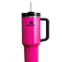 ماگ استیل نی دار 1.8 لیتر صورتی STANLEY