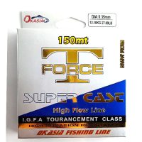 نخ ماهیگیری اوکاسیا ۱۵۰متر سایز: ۰/۳۵، OKASIA T_FORCE