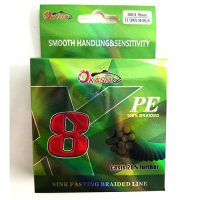 نخ ماهیگیری براید X8 اوکاسیا ۱۵۰متر سایز: ۰/۱۶، OKASIA