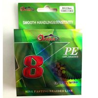 نخ ماهیگیری براید X8 اوکاسیا ۱۵۰متر سایز: ۰/۱۸، OKASIA